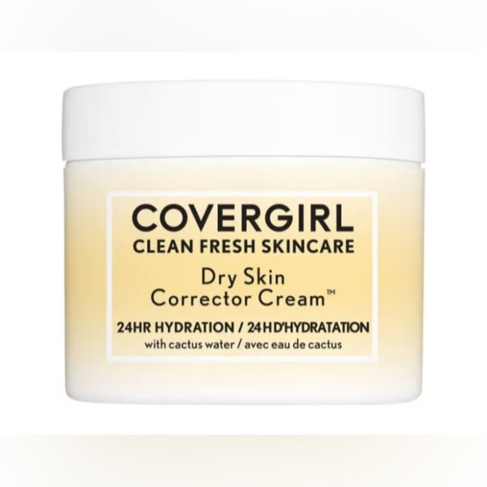 New COVERGIRL Clean Fresh Skincare Dry Skin Corrector Cream 24 Hour